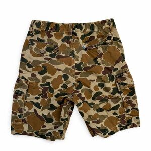 Levi’s Camouflage Cargo Shorts Mens Size 30 Brown Duck Camo